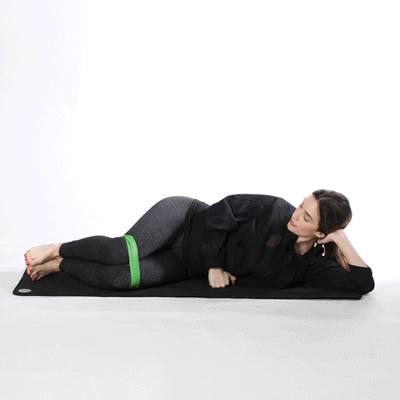 حرکت صدف (Clamshell) با کش مقاومتی 