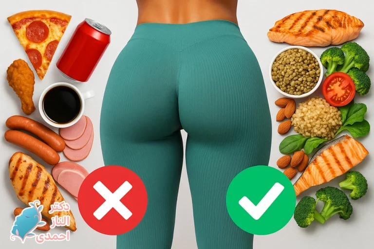غذاهایی برای بزرگ شدن باسن